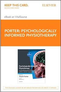 Psychologically Informed Physiotherapy Elsevier eBook on Vitalsource (Retail Access Card)