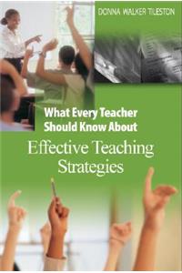 What Every Teacher Should Know about Effective Teaching Strategies