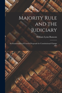 Majority Rule and the Judiciary