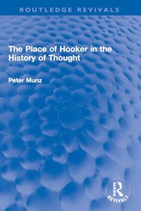 The Place of Hooker in the History of Thought