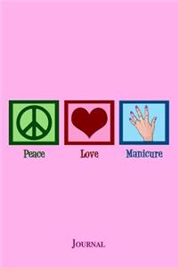 Peace Love Manicure Journal