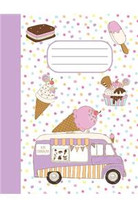 Ice Creams Composition Notebook