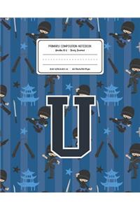 Primary Composition Notebook Grades K-2 Story Journal U