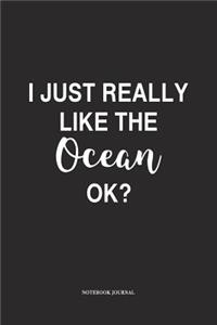 I Just Really Like The Ocean Ok