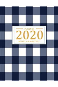 2020 Weekly and Monthly Planner