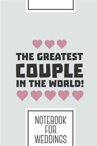 Notebook for Weddings