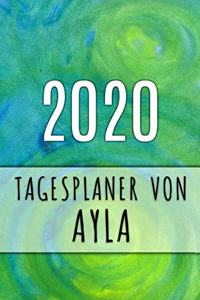 2020 Tagesplaner von Ayla