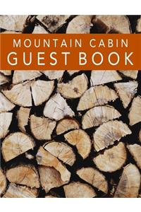 Mountain Cabin Guest Book