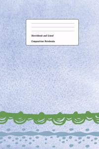 Sketchbook and Lined Composition Notebooks