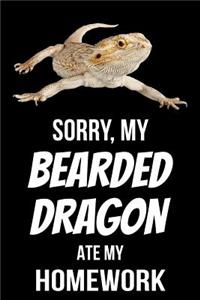 Sorry, My Bearded Dragon Ate My Homework