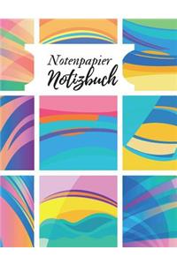 Notenpapier Notizbuch