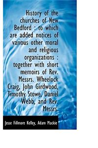 History of the Churches of New Bedford
