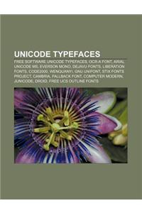 Unicode Typefaces