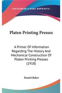 Platen Printing Presses