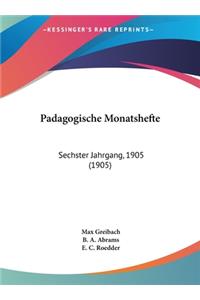 Padagogische Monatshefte