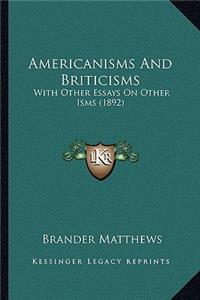 Americanisms and Briticisms