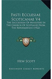 Fasti Ecclesiae Scoticanae V4