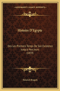 Histoire D'Egypte