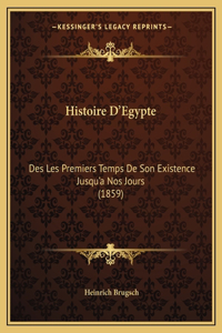 Histoire D'Egypte