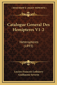 Catalogue General Des Hemipteres V1-2