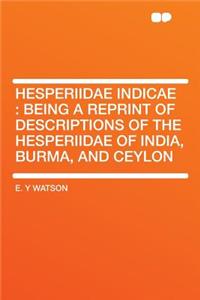 Hesperiidae Indicae