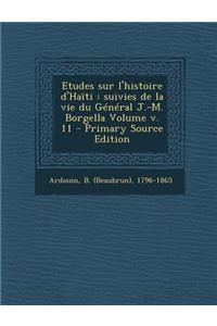 Etudes sur l'histoire d'Haïti