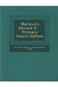 Marlowe's Edward II
