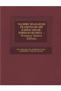 Valmiki Maharshi Pranitham-Sri Ramayanam-Sundarakanda
