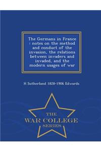 The Germans in France