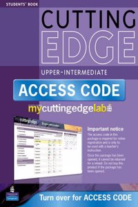 Cutting Edge Upper Intermediate MyEnglishLab and Access Card