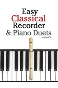 Easy Classical Recorder & Piano Duets