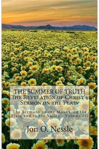 Summer of Truth - The Revelation of Christ's Sermon on the Plain