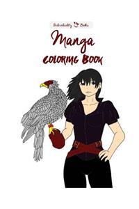 Manga Coloring Book