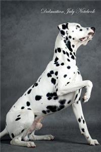 Dalmatian July Notebook Dalmatian Record, Log, Diary, Special Memories, to Do List, Academic Notepad, Scrapbook & More