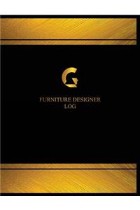 Furniture Designer Log (Logbook, Journal - 125 pages, 8.5 x 11 inches)