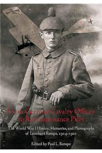 From German Cavalry Officer to Reconnaissance Pilot