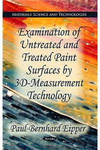 Examination of Untreated & Treated Oil Paint Surfaces by 3D-Measurement Technology