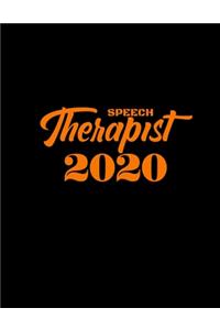 Speech Therapist 2020