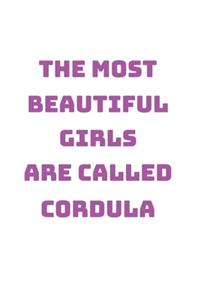 Cordula Girl Woman Notebook