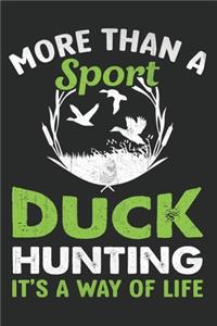 More than a sport duck hunting it's a way of life