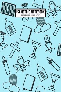 Christian Isometric Graph Paper Notebook