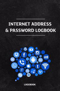 Internet Address & Password Logbook