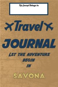 Travel journal, Let the adventure begin in SAVONA