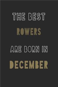 The Best rowers are Born in December journal