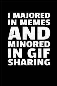 I Majored in Memes and Minored in Gif Sharing