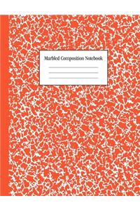 Marbled Composition Notebook