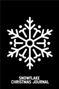 Snowflake Christmas Journal