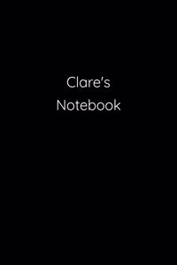 Clare's Notebook
