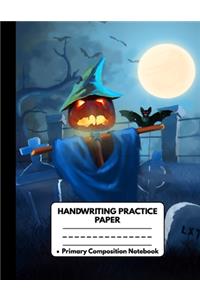 Handwriting Practice Paper Notebook Primary Composition Notebook
