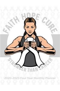 Lung Cancer Planner 2020-2023 Four Year Monthly Planner